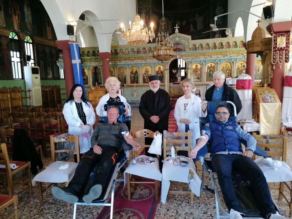 Σερβωτά Τρικάλων: Προσέφεραν εκτός από αίμα και την αγάπη τους για τον πάσχοντα συνάνθρωπο