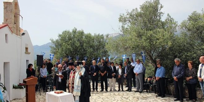 Επιμνημόσυνη Δέηση στον Σαμωνά Αποκορώνου τέλεσε ο Κυδωνίας Δαμασκηνός