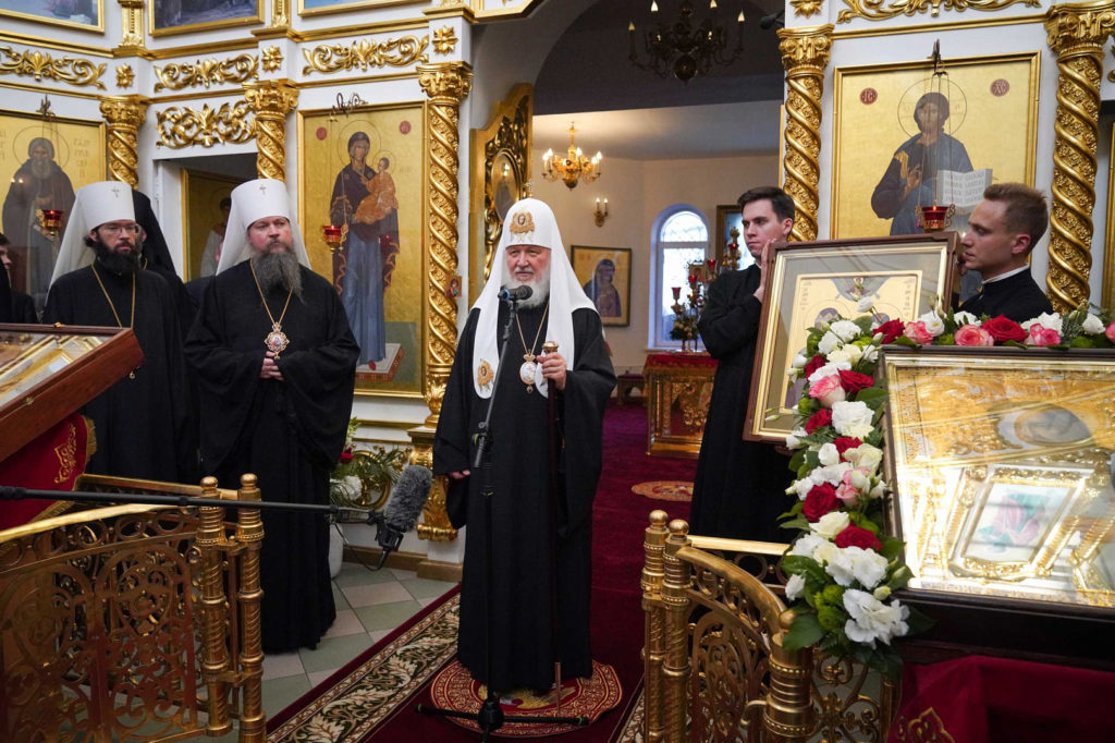 Το ναό του Οσίου Σεραφείμ του Σάρωφ στο Καζάν επισκέφθηκε ο Μόσχας Κύριλλος