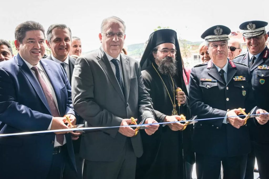 Αγιασμός Εγκαινίων στο νέο Αστυνομικό Μέγαρο Καστοριάς