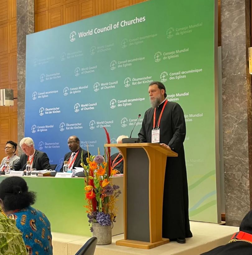 Ο Μητροπολίτης Ν. Ιωνίας στην Κεντρική Επιτροπή του Π.Σ.Ε. – Εκλέχθηκε πρόεδρος της Επιτροπής Δημοσίων Θεμάτων