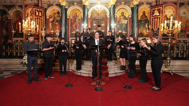 Ύμνοι προς την Παναγία από τον Βυζαντινό Χορό του Μουσικού Σχολείου Σπάρτης (ΒΙΝΤΕΟ)