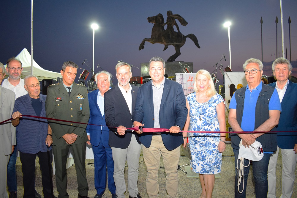 Εγκαινιάστηκε το 42ο Πανελλήνιο Φεστιβάλ Βιβλίου Θεσσαλονίκης