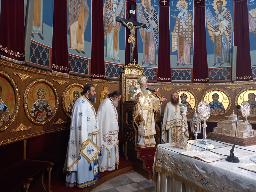 Ο Κορίνθου Διονύσιος για την Κυριακή των Αγίων Πάντων (ΦΩΤΟ)