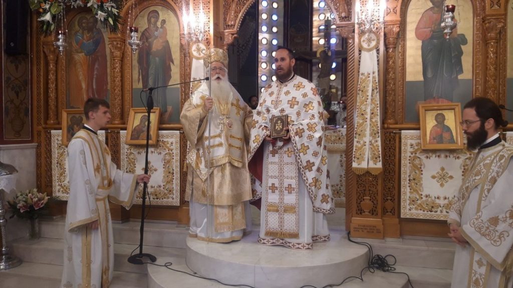 Χειροτονία νέου Πρεσβυτέρου στην Νέα Ιωνία