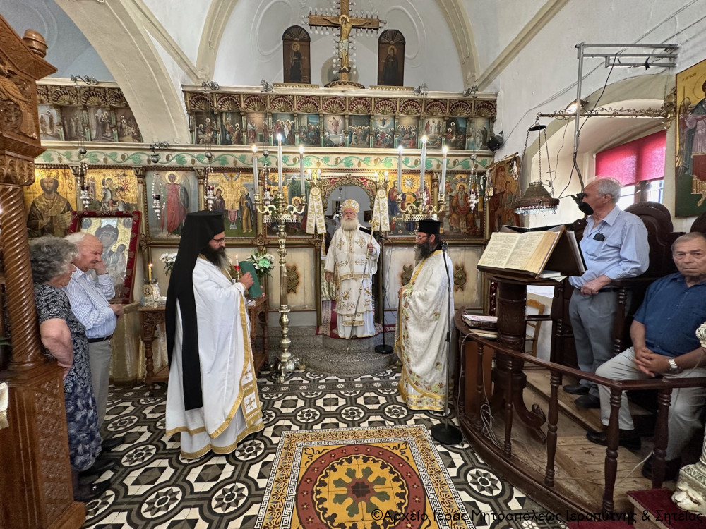 Ο Μητροπολίτης Ιεραπύτνης προχείρισε σε Οικονόμο και Πνευματικό τον Εφημέριο της Ενορίας Σκοπής Σητείας