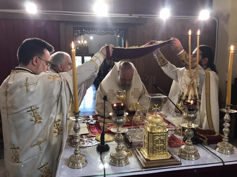 Ο Μητροπολίτης Θεσσαλιώτιδος ιερούργησε στην «Κόκκινη Εκκλησιά» Καρδίτσης