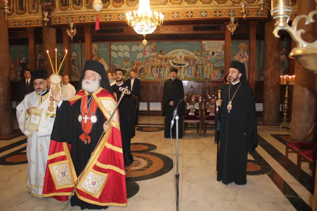 الاحتفال بعيد العنصرة بحضور أعضاء للجنة الدولية المشتركة للحوار اللاهوتي بين الكنائس الأرثوذكسية والكاثوليكية في الإسكندرية.