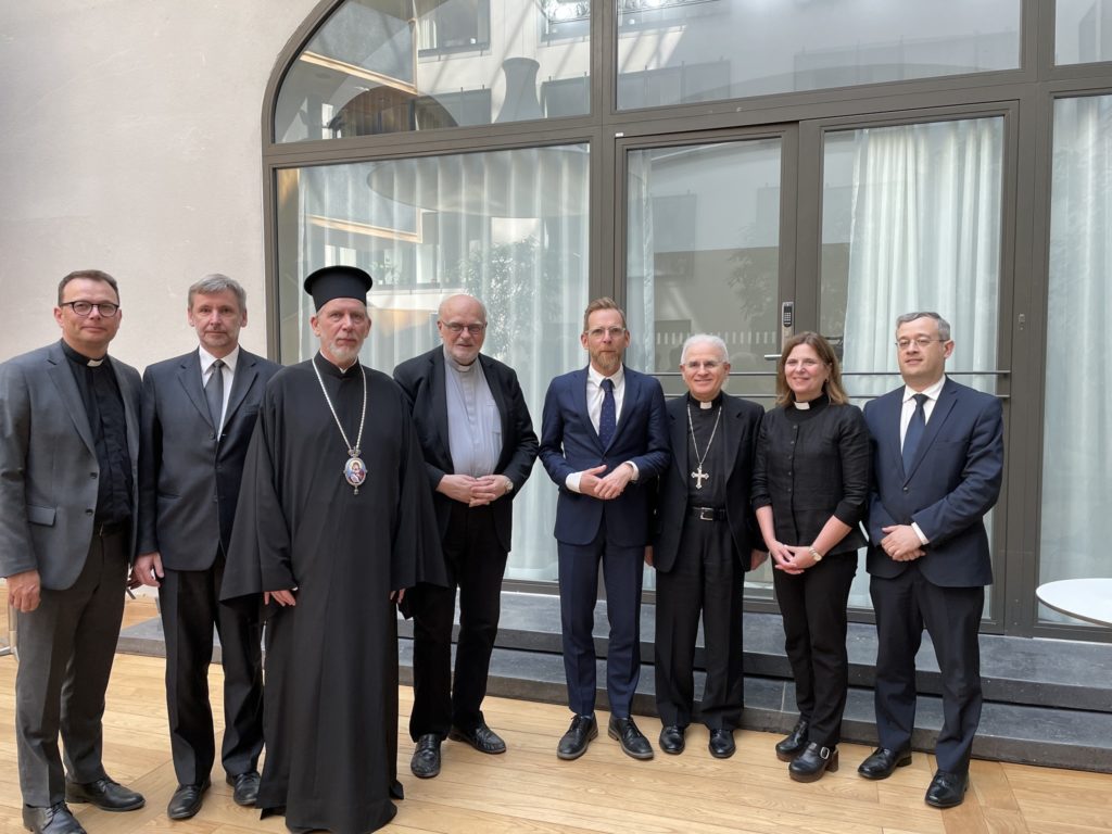 Συνάντηση του Σουηδίας Κλεόπα με το Σουηδό Υπουργό Θρησκευμάτων