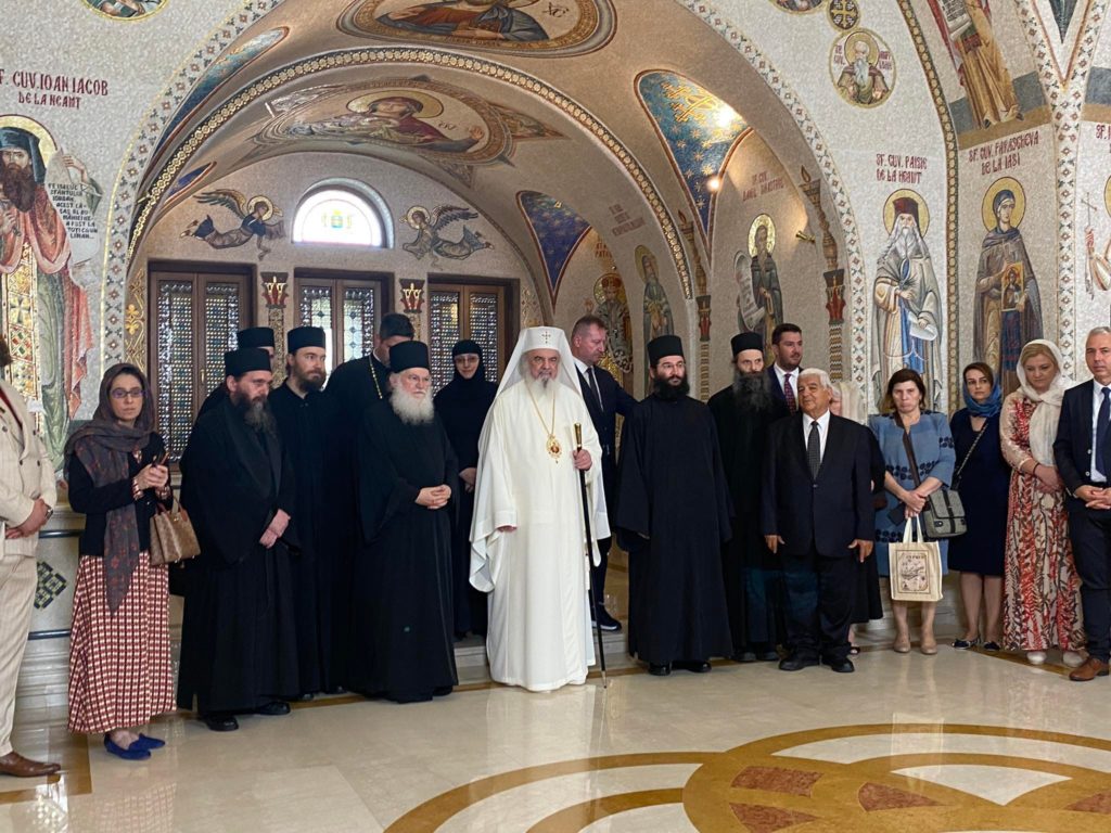 Συνάντηση του Πατριάρχη Ρουμανίας με τον Καθηγούμενο της Ι.Μ.Μ Βατοπαιδίου Γέροντα Εφραίμ (ΦΩΤΟ/ΒΙΝΤΕΟ)