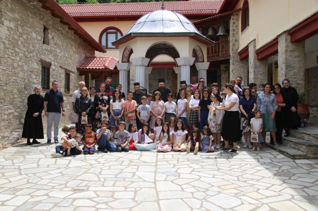 Η Βυζαντινή Αδελφότητα “Αγία Λυδία” στην Μονή Αγίας Τριάδος Σπαρμού