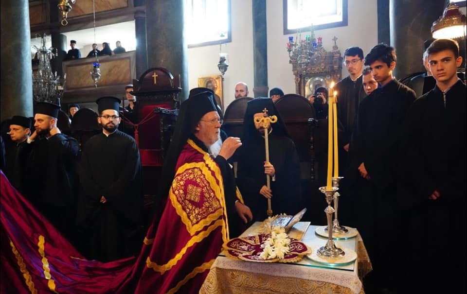 ‎قداس عيد الرسول برثلماوس كاتدرائية القديس جاورجيوس الجزء الاول 1