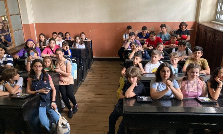Students from Zografeion and Prince’s Island Schools visit the Theological School of Halki