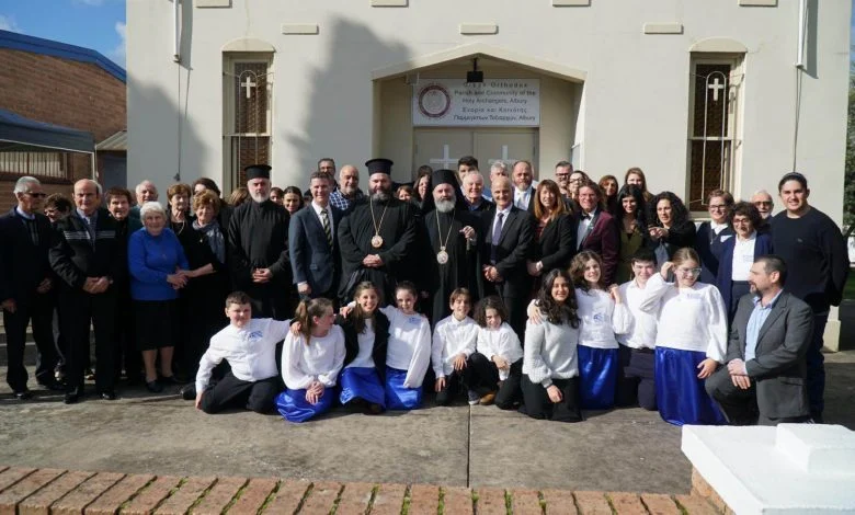 Archbishop Makarios of Australia visits the Greek Orthodox Faithful of the regional city of Albury