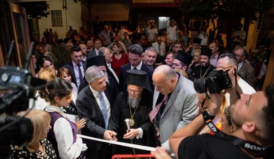 البطريرك المسكوني الكنيسة ليست معارضة للتاريخ ولامعاديةللعالم