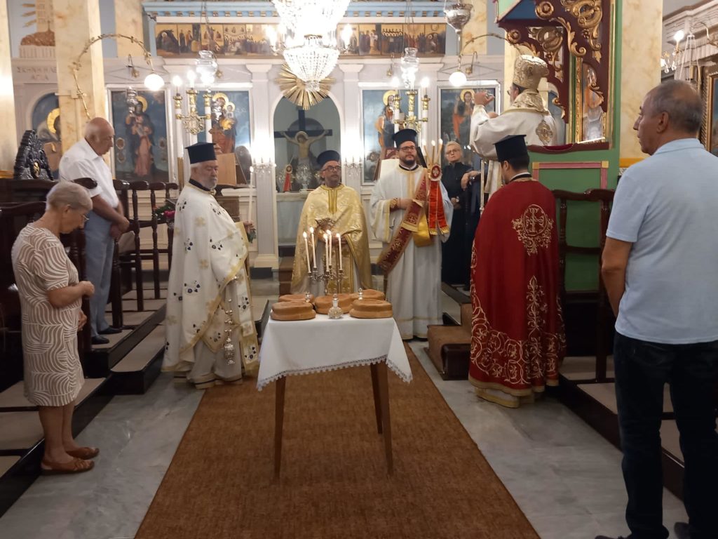 Εορτή του Γενεσίου του Τιμίου Προδρόμου στον Ιερό Ναό Αγίας Παρασκευής Βαθυρρύακος