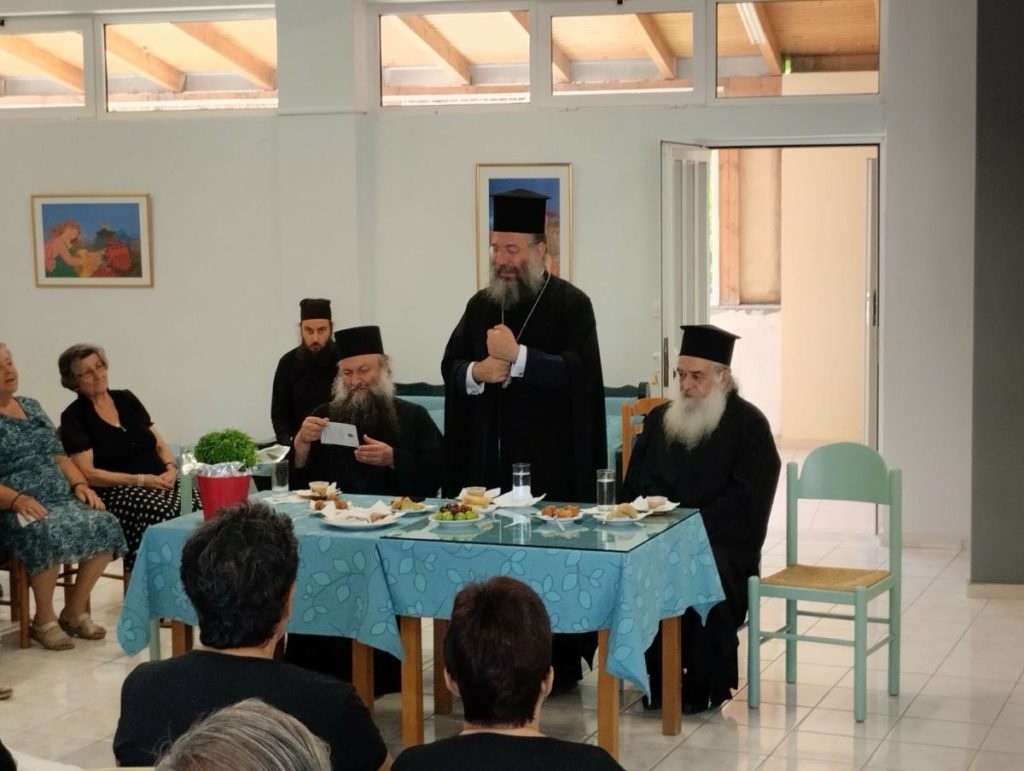 Ο Μητροπολίτης Ρεθύμνης στο 3ο ΚΑΠΗ Περιβολίων Ρεθύμνου