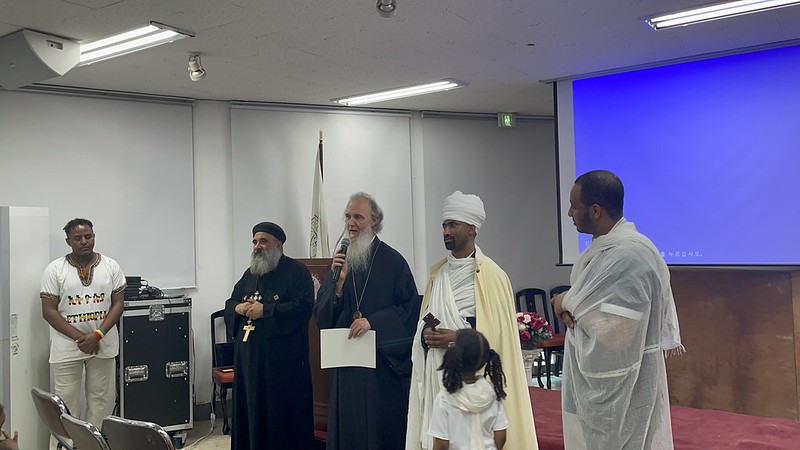 Event of the Ethiopian Community at the Headquarters of the Orthodox Diocese of Korea