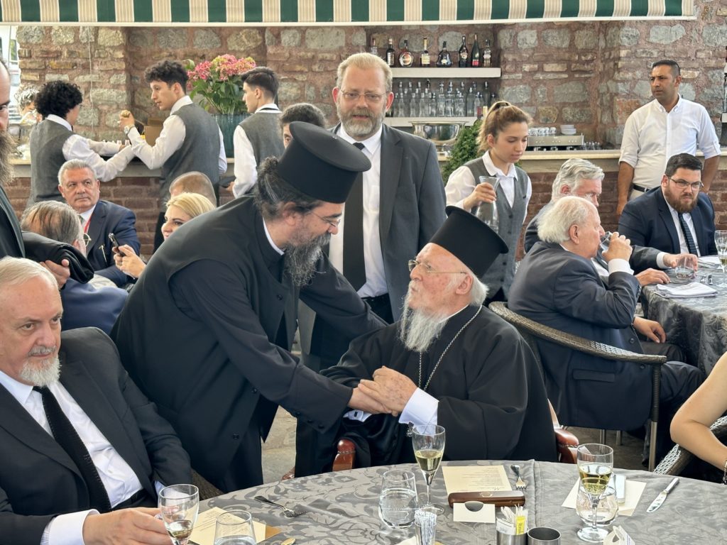 Ο Καστορίας Καλλίνικος στα oνομαστήρια του Οικουμενικού Πατριάρχη (ΦΩΤΟ)