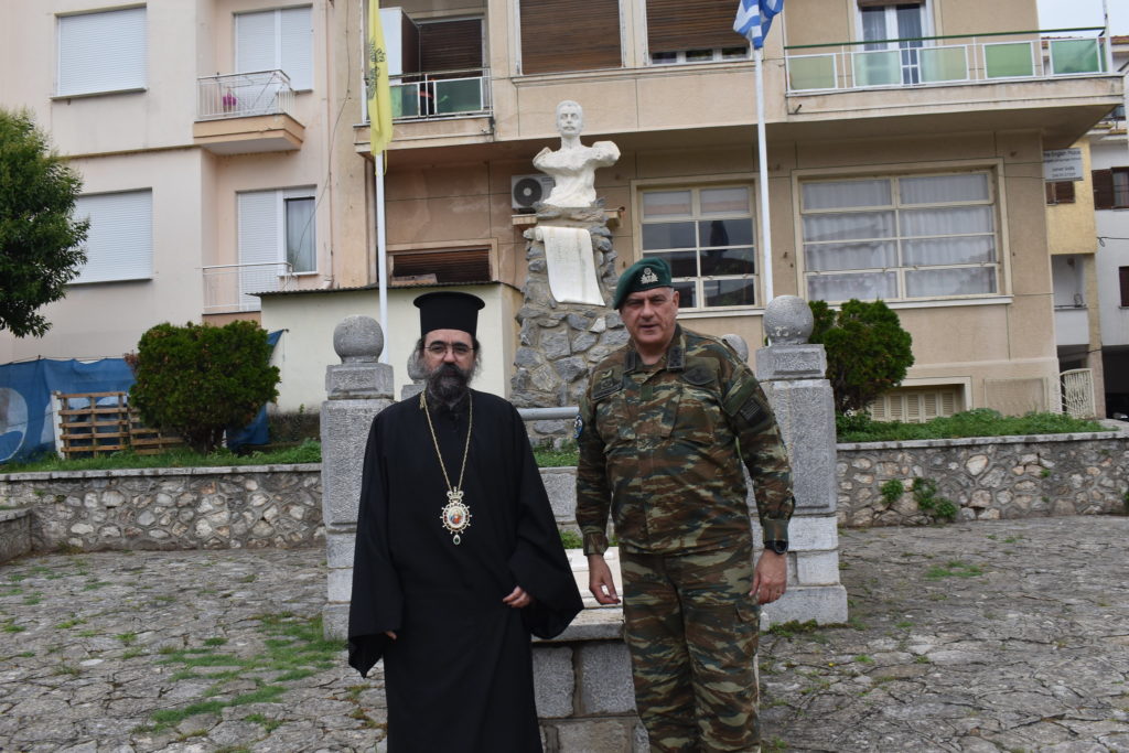 Επίσκεψη του Στρατάρχη Γ´ Σώματος Στρατού στον Μητροπολίτη Καστορίας