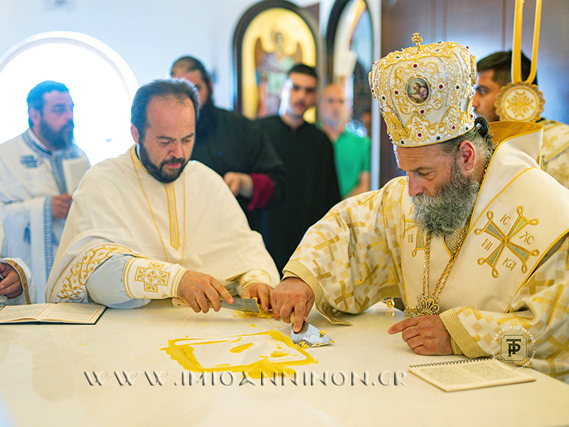 Ο Μητροπολίτης Μάξιμος τέλεσε τα εγκαίνια του Ιερού Ναού του Οσίου Παϊσίου του Αγιορείτη στα Ιωάννινα