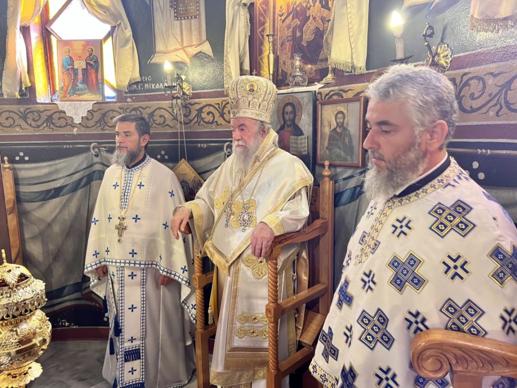 Ο Μητροπολίτης Ελευθερουπόλεως στον Μεσότοπο Παγγαίου