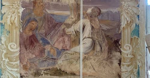 Реставраторы восстанавливают Преображенский храм в Никола-Высоке Тверской области