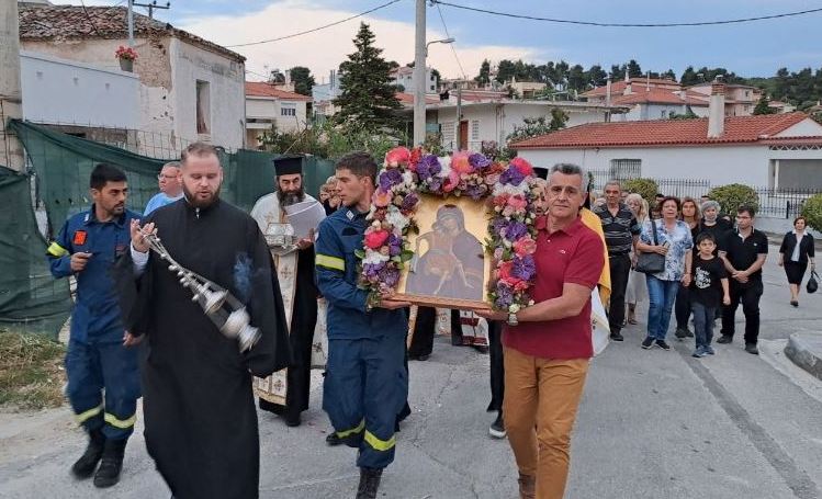 Η πανήγυρις του Ιερού Ναού “Άξιον Έστί” Σταμάτας Αττικής