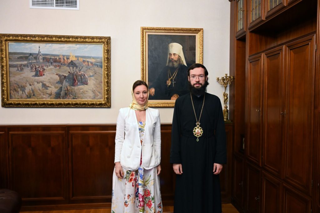 Митрополит Волоколамский Антоний встретился с заместителем председателя Государственной Думы России