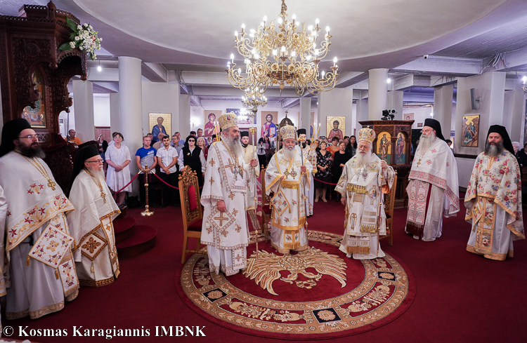 Πολυαρχιερατικό Συλλείτουργο για την εορτή του Αγίου Λουκά στην Ιερά Μονή Παναγίας Δοβρά Βεροίας