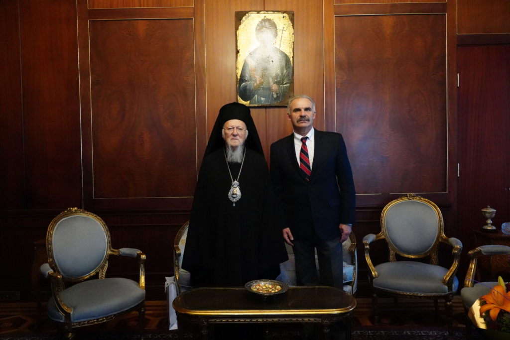 Το Οικουμενικό Πατριαρχείο επισκέφθηκε ο επικεφαλής της Ουκρανικής Κρατικής Υπηρεσίας για τις εθνοτικές υποθέσεις