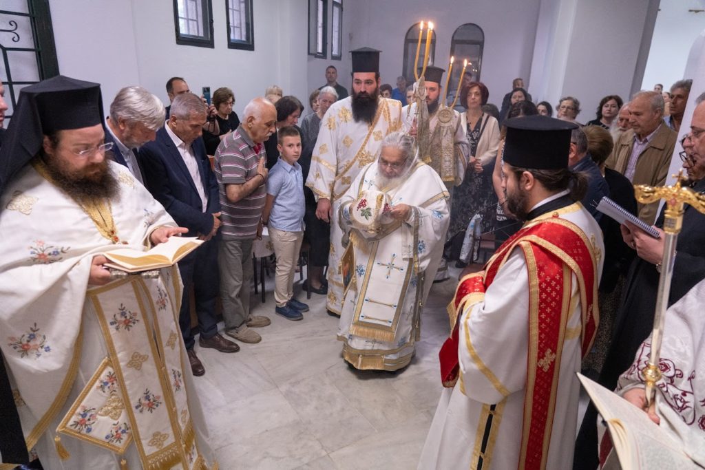 Giannitsa: The first Church dedicated to the Saints of the Holy Metropolis of Edessa was consecrated