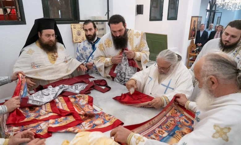 Giannitsa: The first Church dedicated to the Saints of the Holy Metropolis of Edessa was consecrated