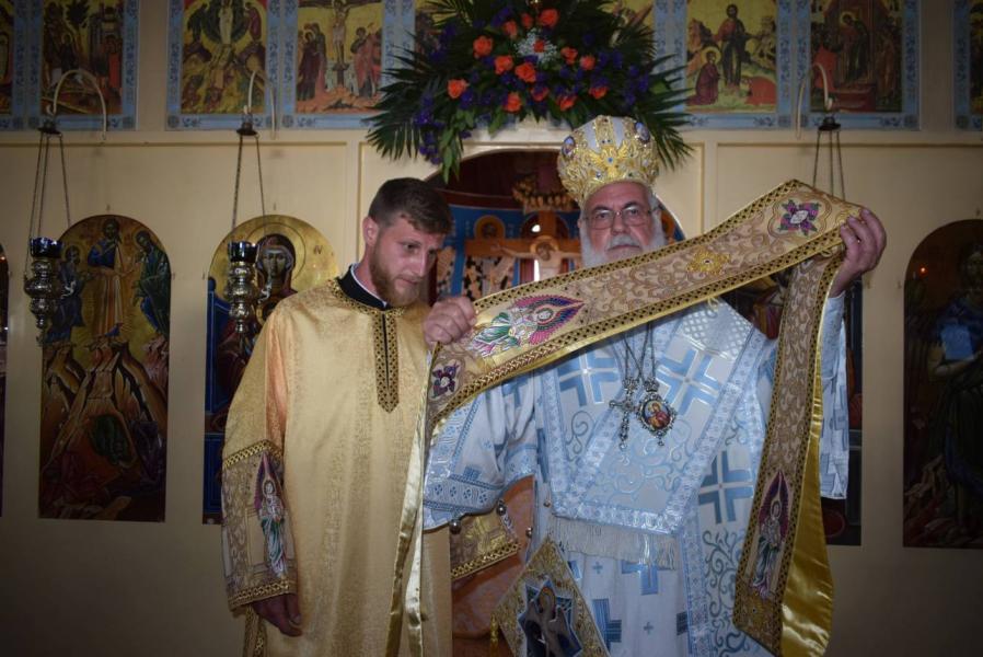 Χειροτονία νέου διακόνου στη Ιερά Μητρόπολη Ιλίου
