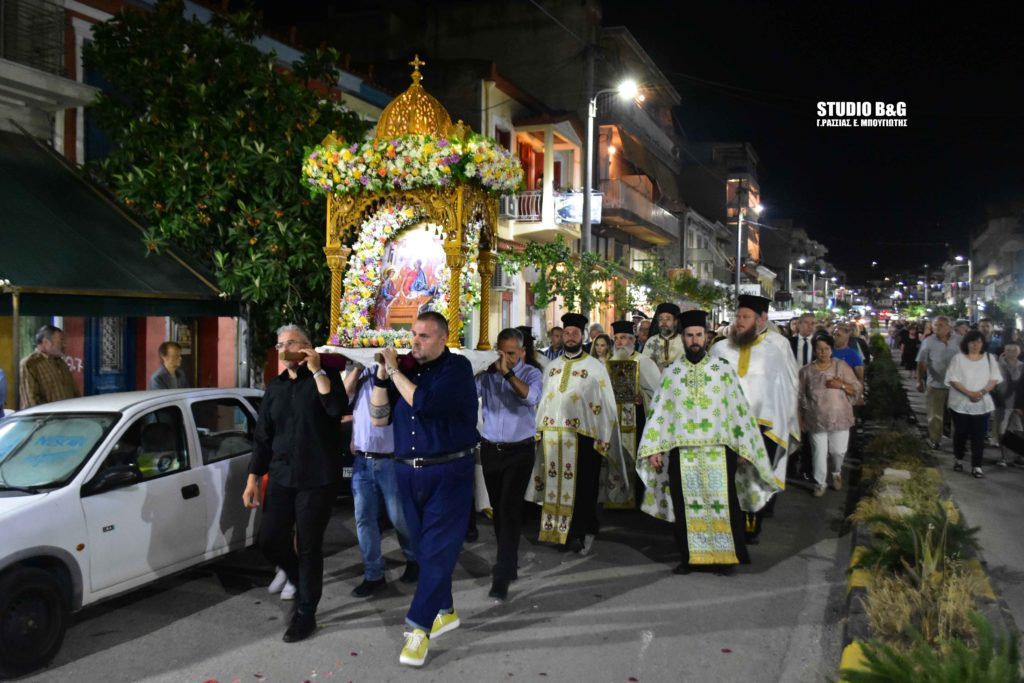 Η εορτή της Αγίας Τριάδος στην Πρόνοια Ναυπλίου