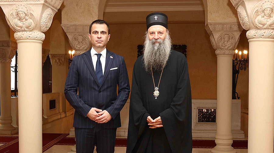 Ο Πατριάρχης Σερβίας για το μάθημα των Θρησκευτικών – Συνάντηση με υπουργό Τζόρτζε Μιλίσεβιτς