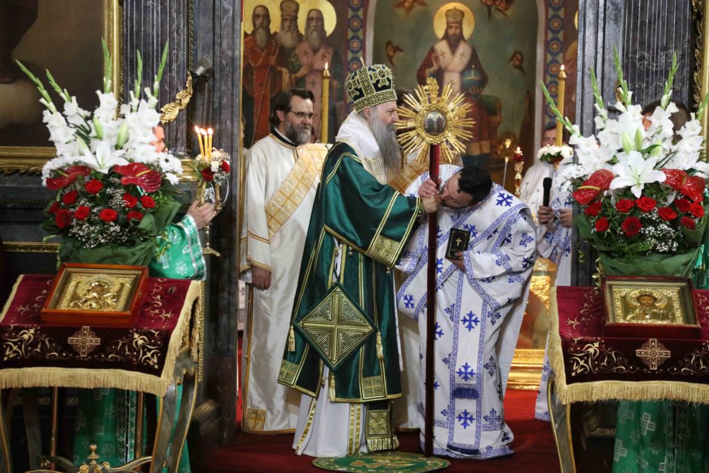 Ο Πατριάρχης Σερβίας χειροτόνησε νέο Διάκονο (φωτορεπορτάζ)
