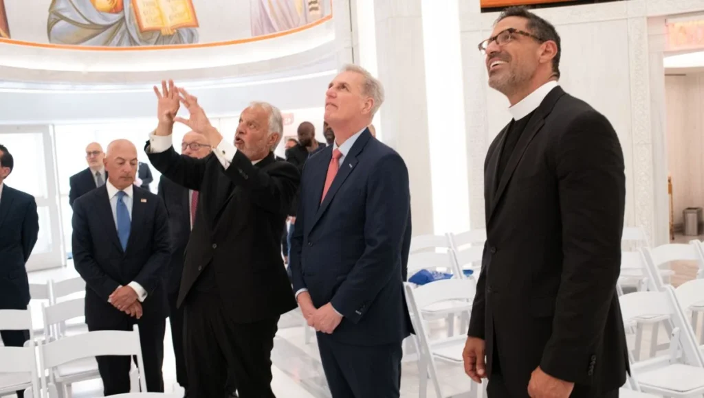 SPEAKER OF THE U.S. HOUSE OF REPRESENTATIVES MAKES HISTORIC VISIT TO THE ST. NICHOLAS NATIONAL SHRINE