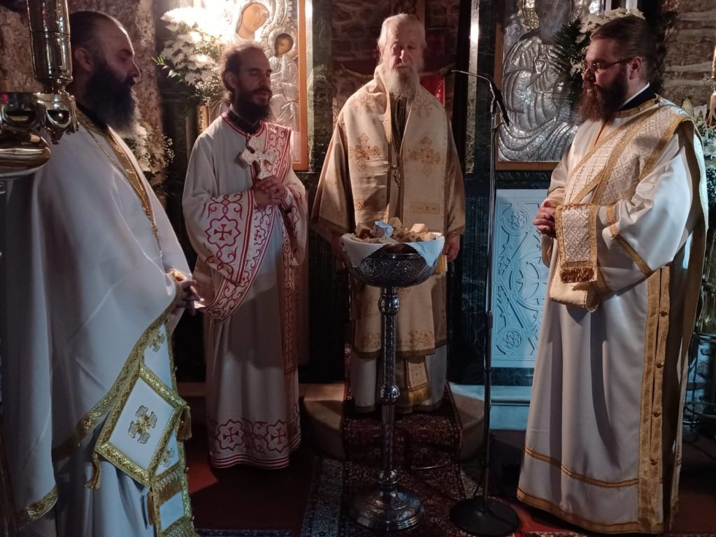 Β’ Κυριακή Ματθαίου στην Ιερά Μονή Αγίου Χαραλάμπους Λευκών Αυλωναρίου