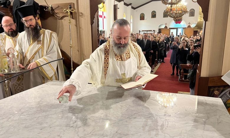 Consecration of the Church of Saints Constantine and Helen, Melbourne, by His Eminence Archbishop Makarios of Australia