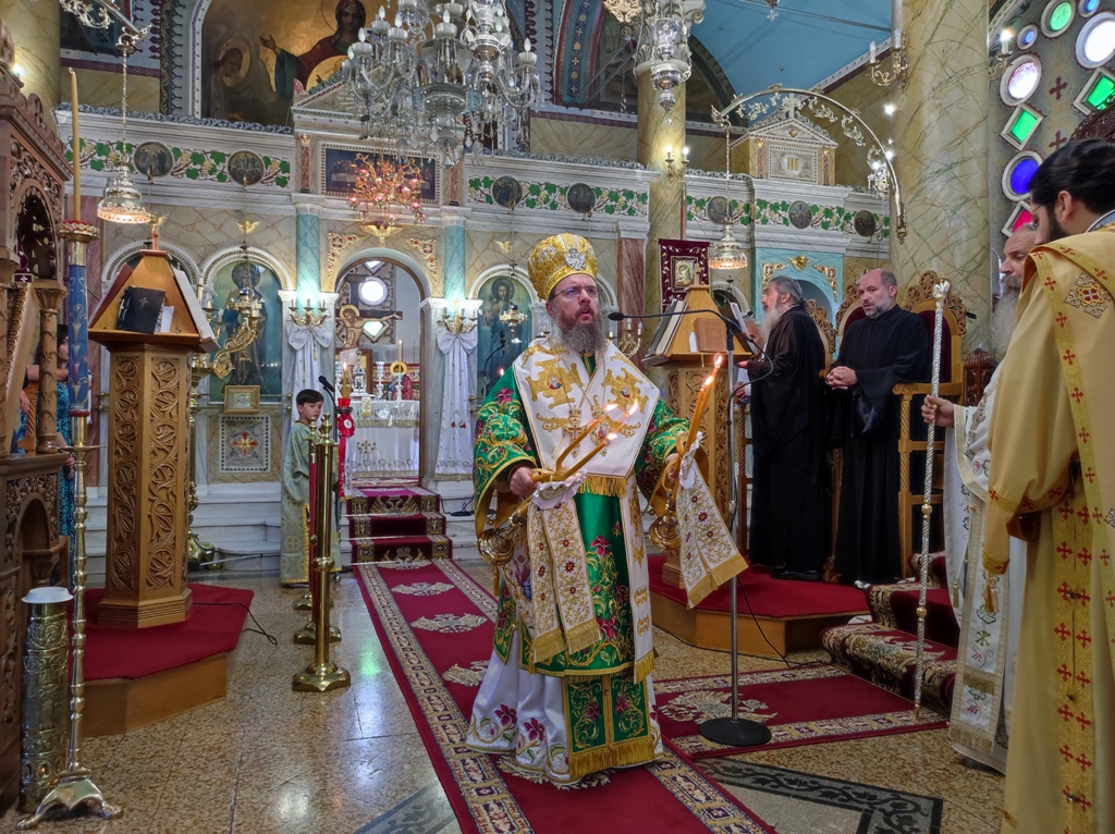 Ο Αιτωλίας Δαμασκηνός στον Γαλατά Αιτωλοακαρνανίας