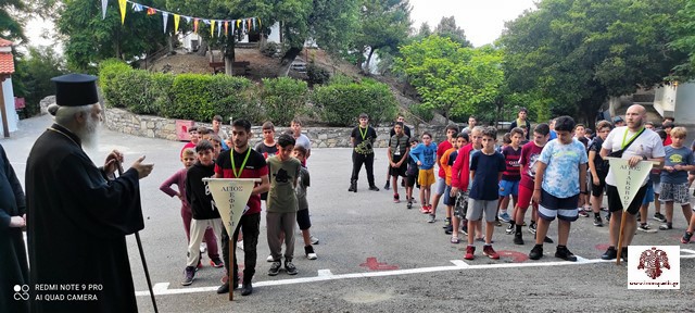 Ο Μονεμβασίας και Σπάρτης κοντά στα αγόρια της α΄ κατασκηνωτικής περιόδου