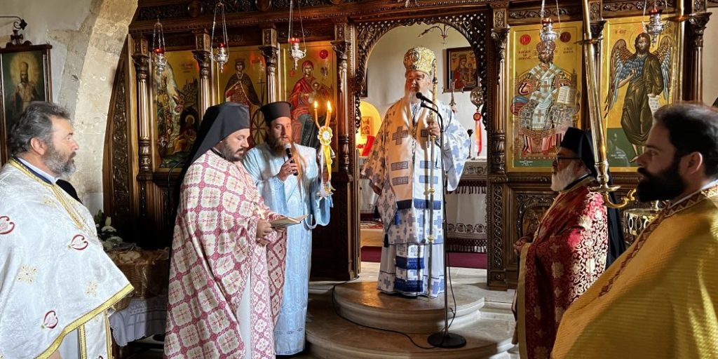 Η εορτή του Αγίου Πνεύματος στο Σιναϊτικό Μετόχι στα Χανιά