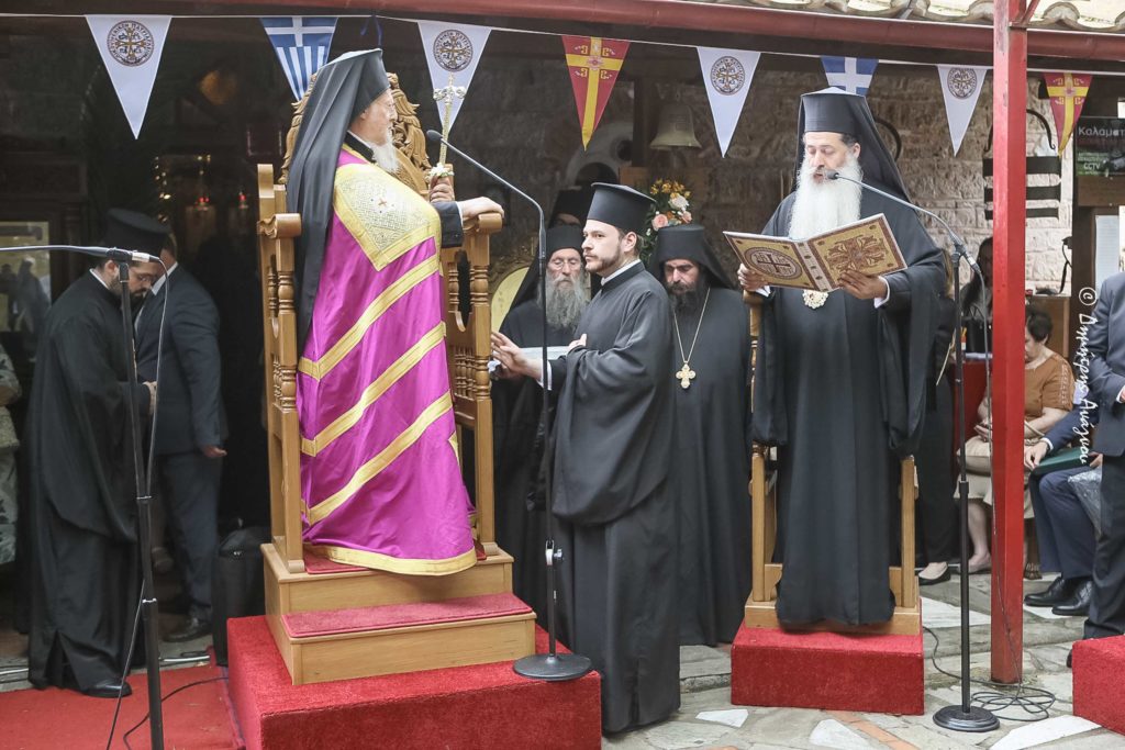 Φθιώτιδος Συμεών: “Παναγιώτατε, διδάσκετε έργω και λόγω τον γνήσιο και αυθεντικό μοναχισμό”