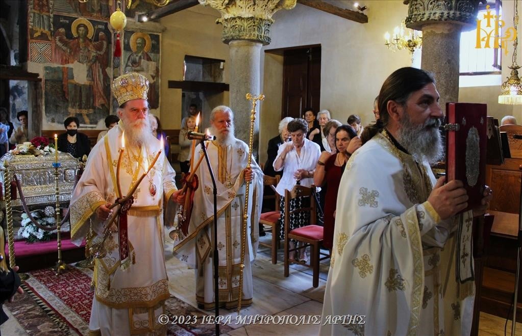 Arta celebrated the finding of the relics of its Patron Saint, Saint Theodora