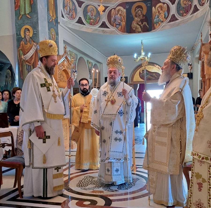 Αρχιερατικά συλλείτουργα στις Ροβιές Ευβοίας και στην Ι.Μ Γαλατάκη Λίμνης