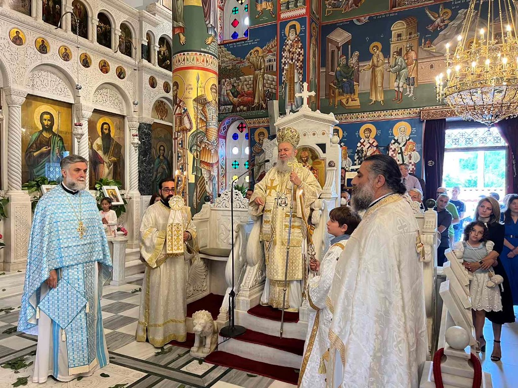 Το τριήμερο του Αγίου Πνεύματος στην Ιερά Μητρόπολη Χαλκίδος