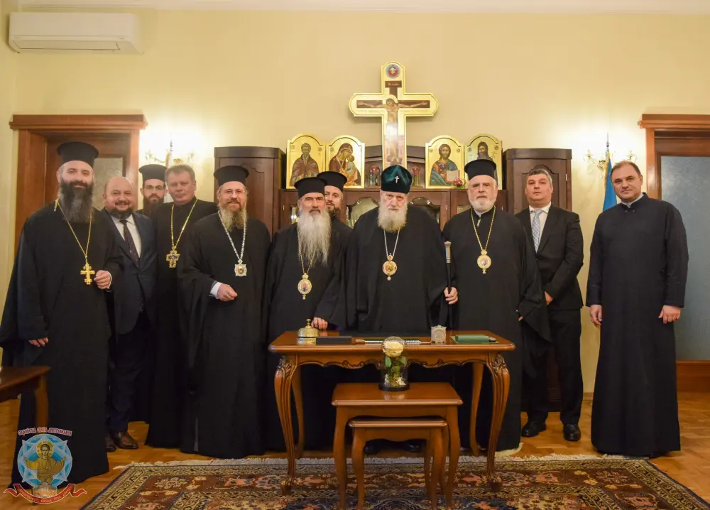 Archbishop of Tomis leads the 100-year celebration of Romanian church in Sofia, meets with Bulgarian Patriarch Neophyte