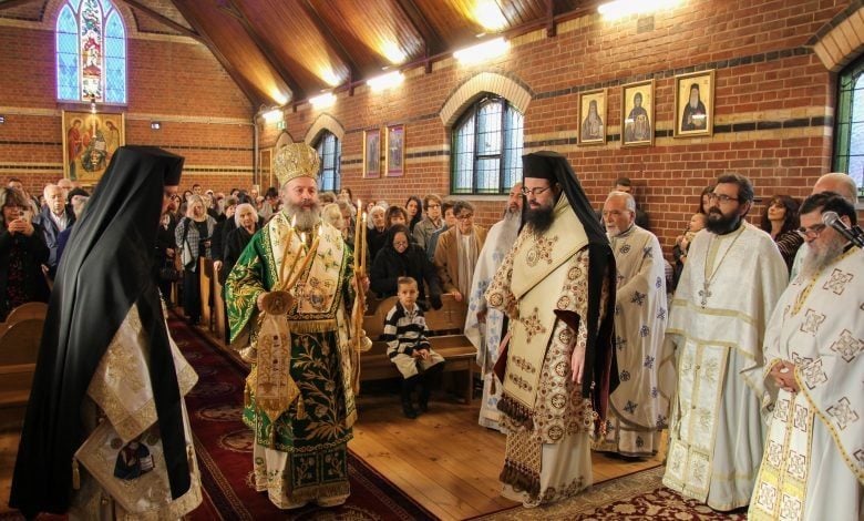 The Feast of the Holy Spirit at the Cathedral of Adelaide presided over by Archbishop Makarios of Australia