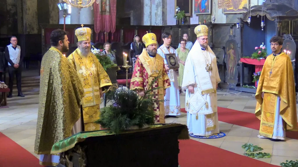 Episcopul Siluan al Ungariei a slujit la Mișcolț cu Înaltpreasfințitul Părinte Mitropolit Ilarion